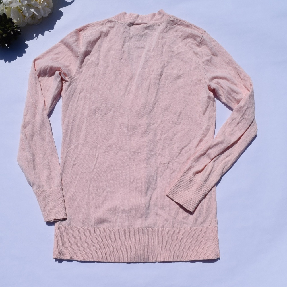 Tory Burch Oversized Cardigan with Logo Buttons - Picture 8 of 8